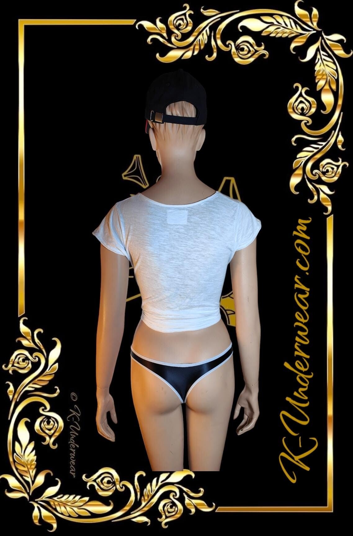 Sexy Sweet Elastic Hip Bikini Oil G String Thong Panties K Underwear