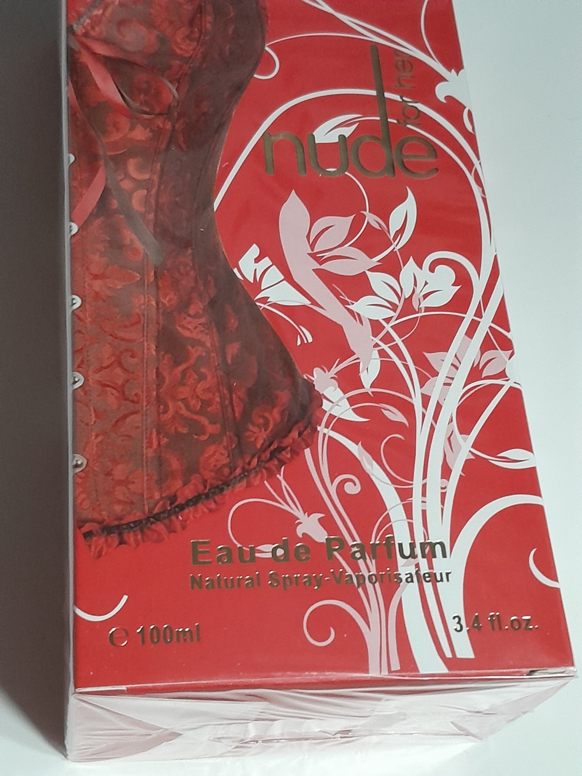 Fine Perfumery Nude For Her Eau De Parfum Dames Rood Ml Koopjesfun