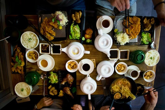 Menú Coreano