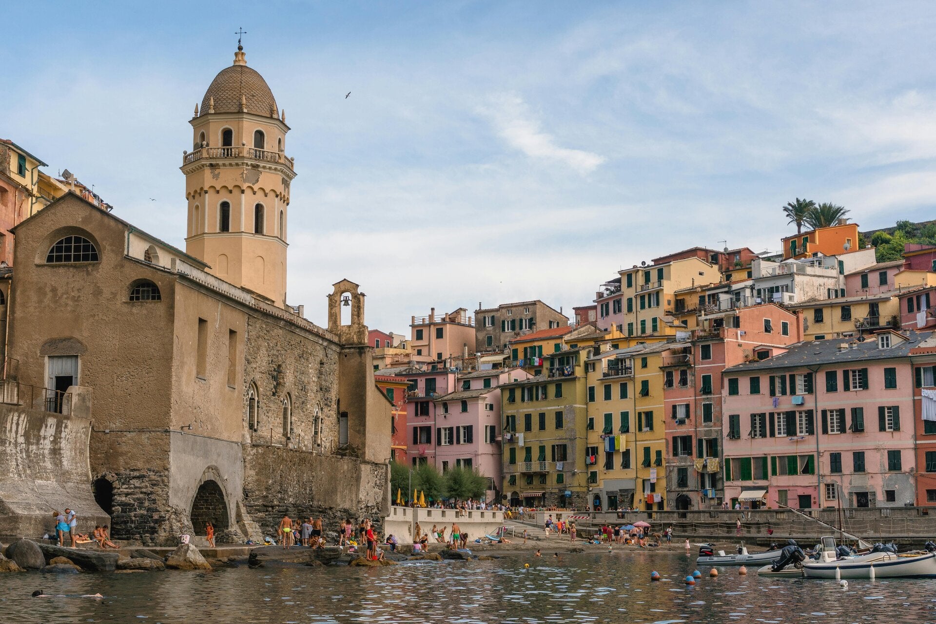 tramonti sul mare liguri: camogli