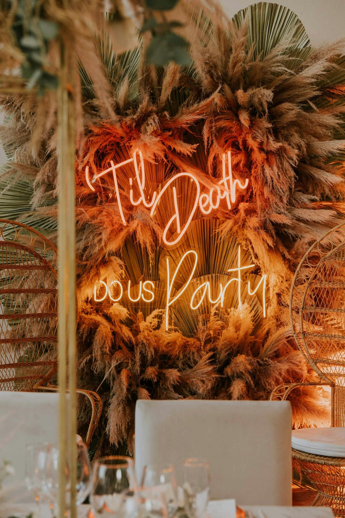 Bruiloftsdecoratie van Wanderlust Events