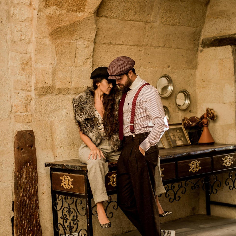 Foto Kadir Avşar liefdeskoppel retro outfits Missnienox poëzie