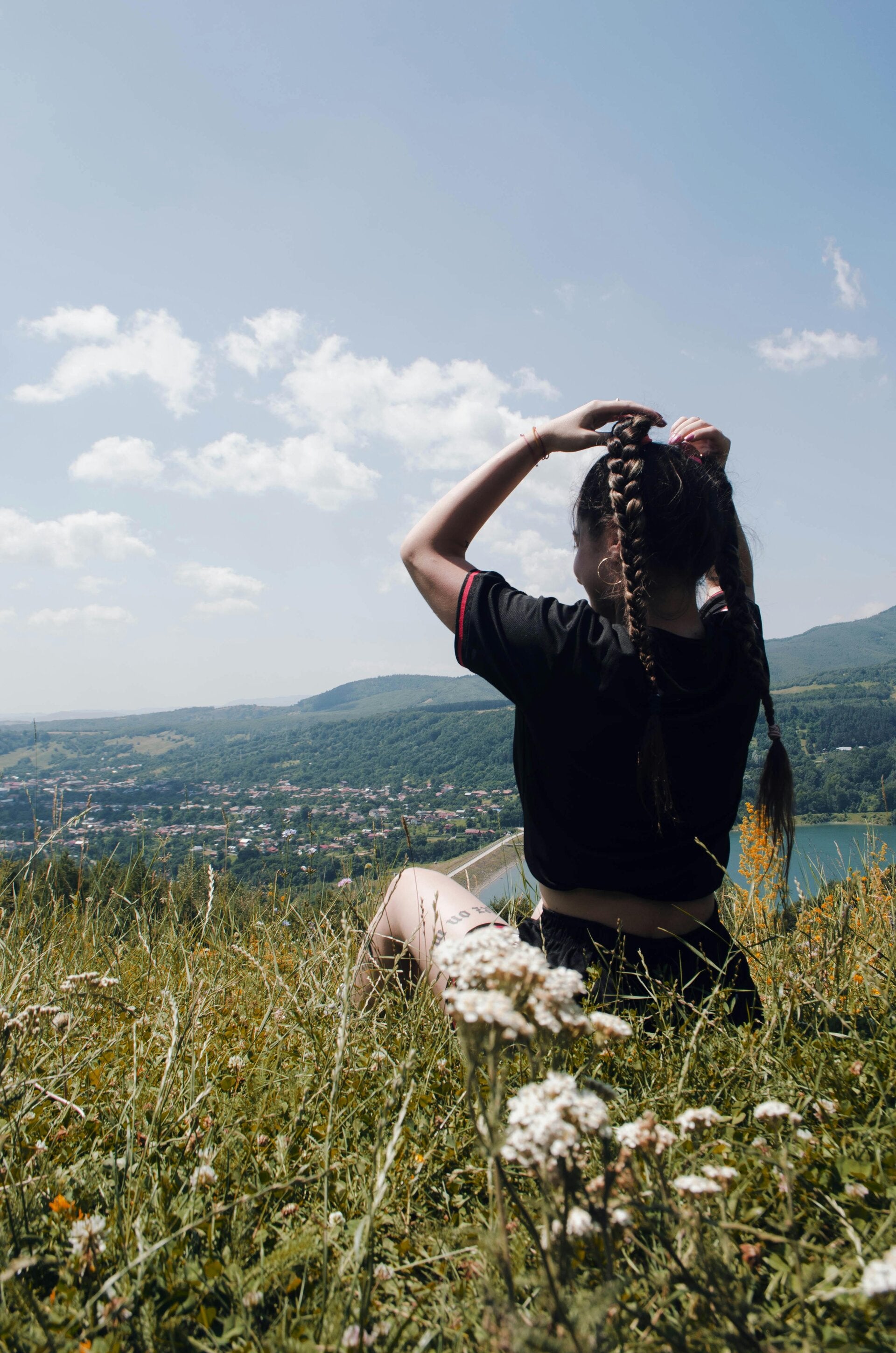 Moment de contemplation en pleine nature