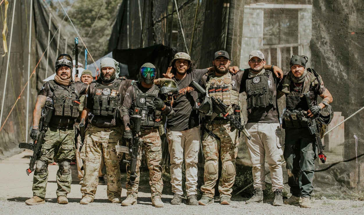 Airsoft arrangement. | Hit Airsoft
