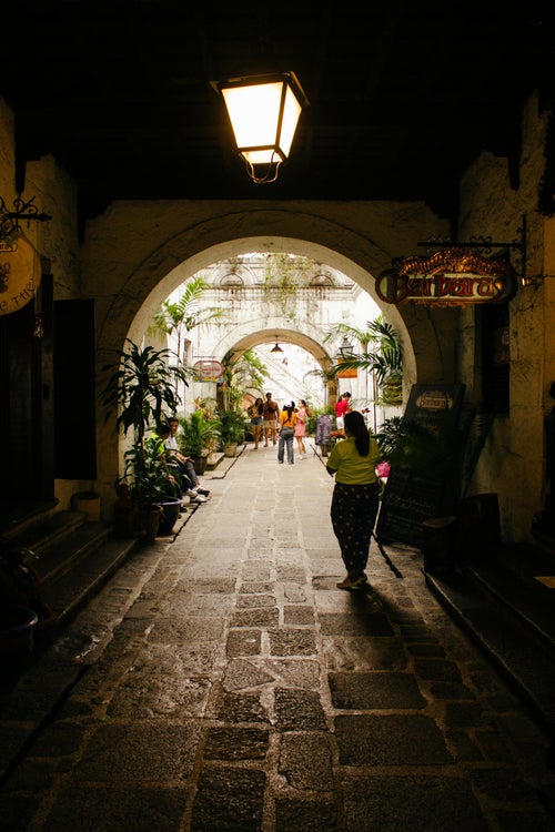 Porte ancienne d’Intramuros à Manille