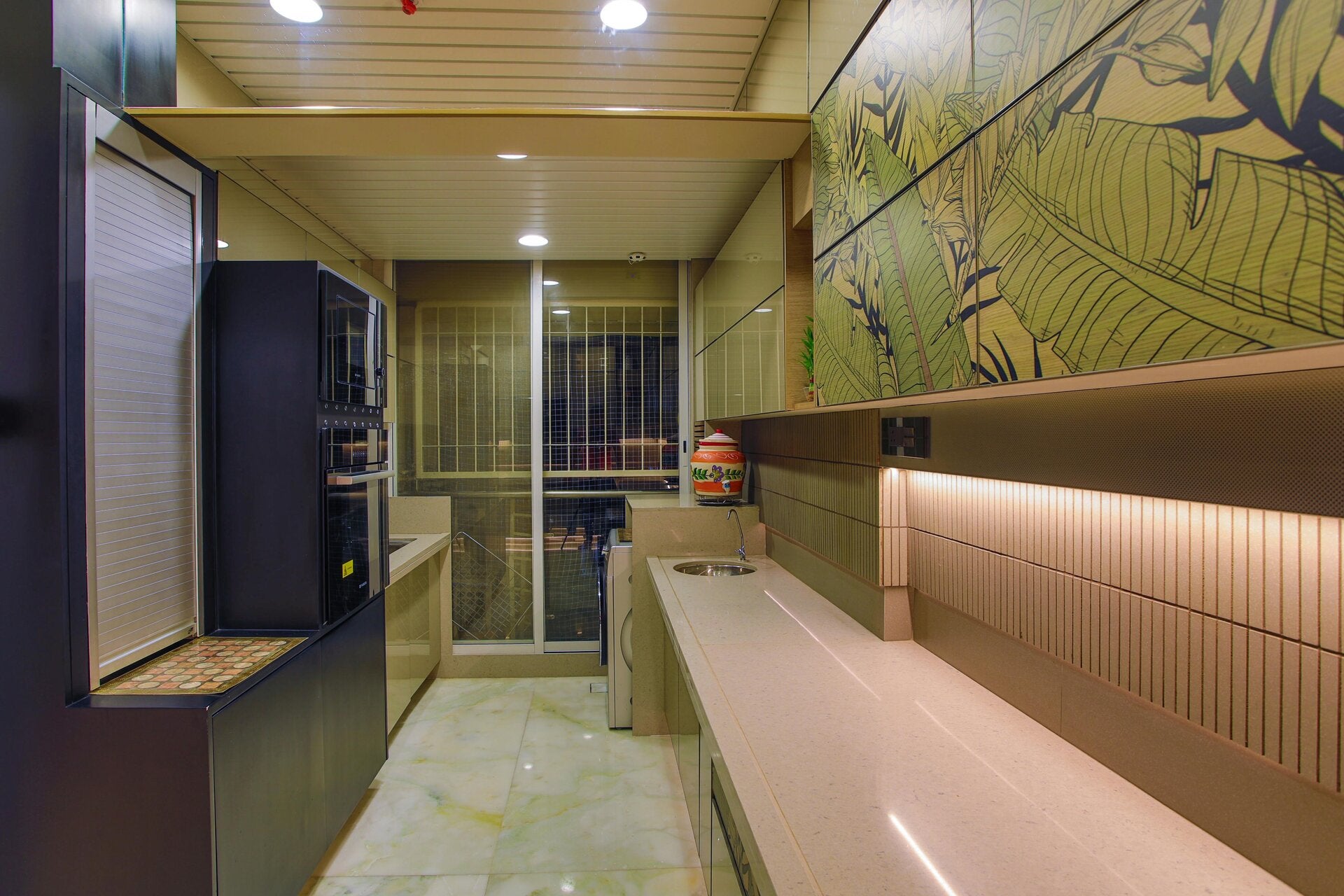 image of renmodeled kitchen and sink