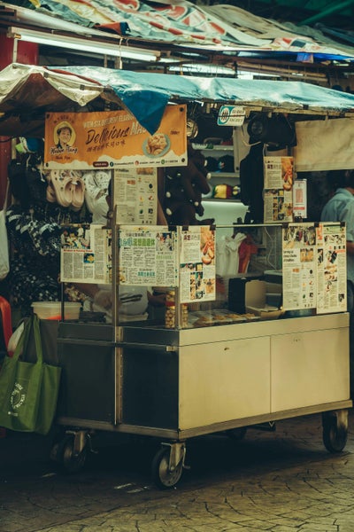 Échoppe de cuisine de rue