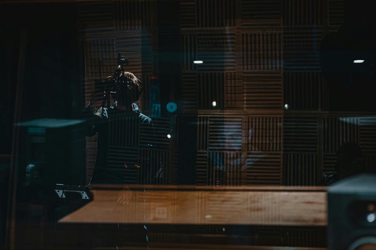 Recording studio interior for Liquid Entertainment Studios