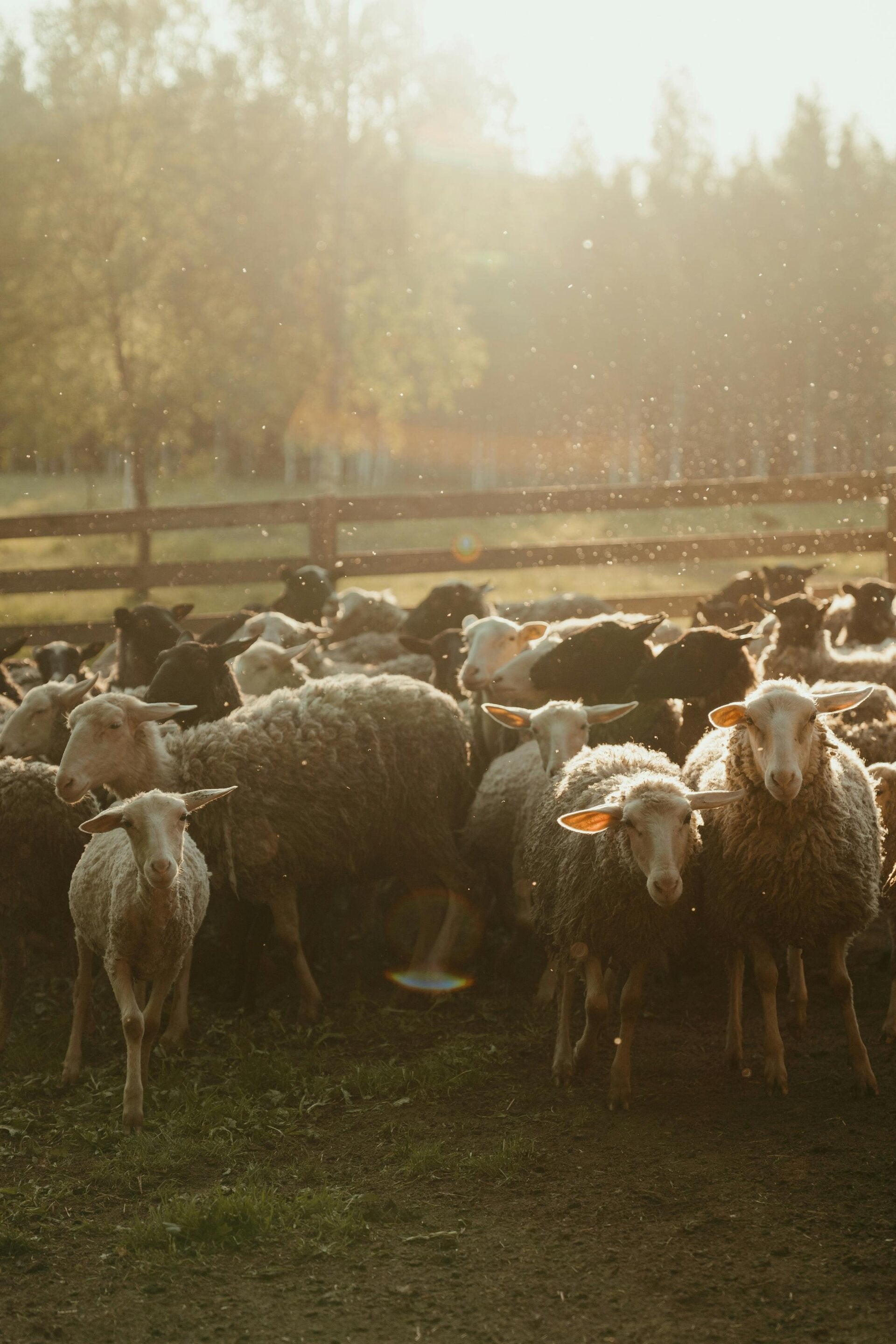 Troupeau de moutons