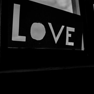 Love in black and white.