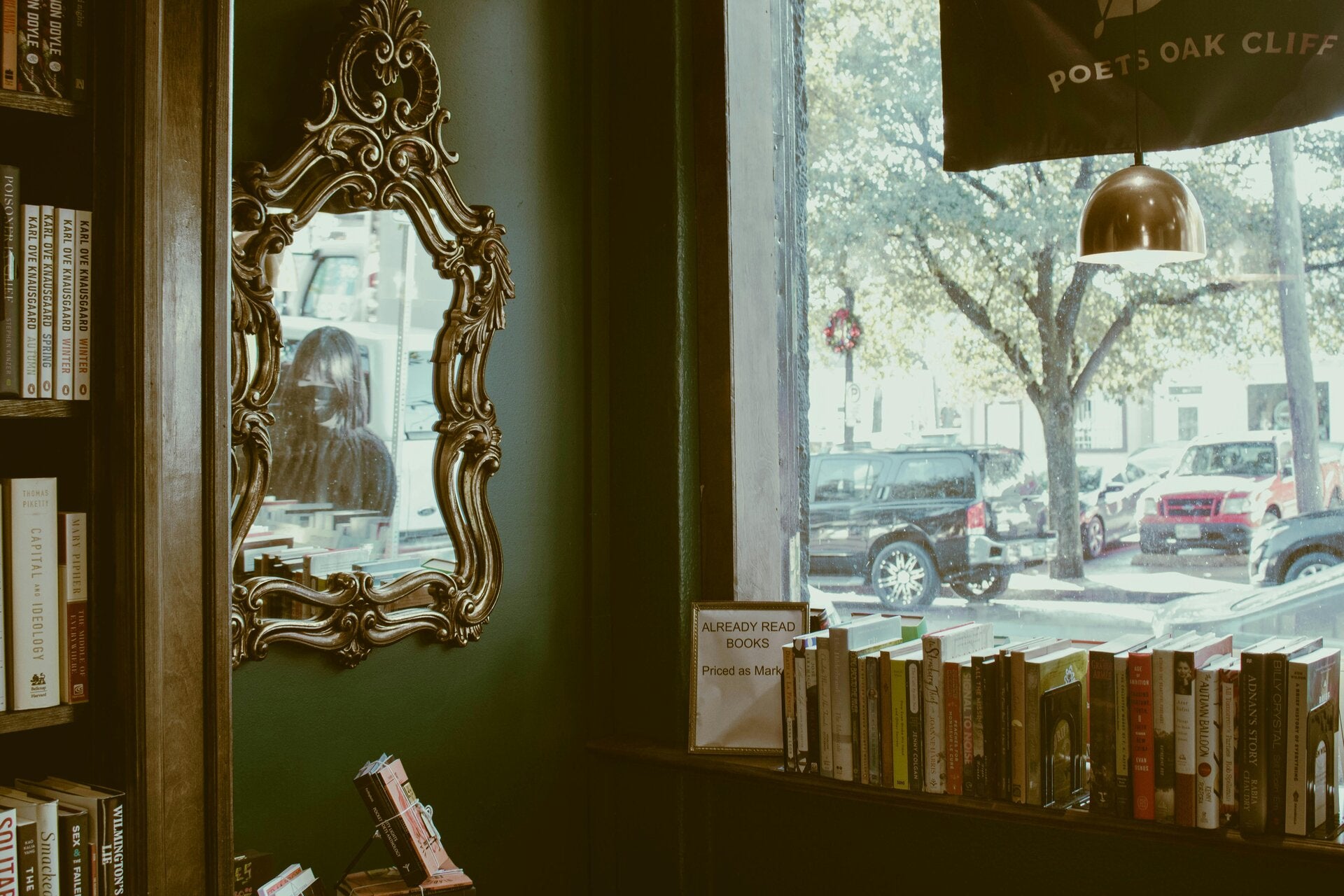 Afbeelding van een boekenwinkel.