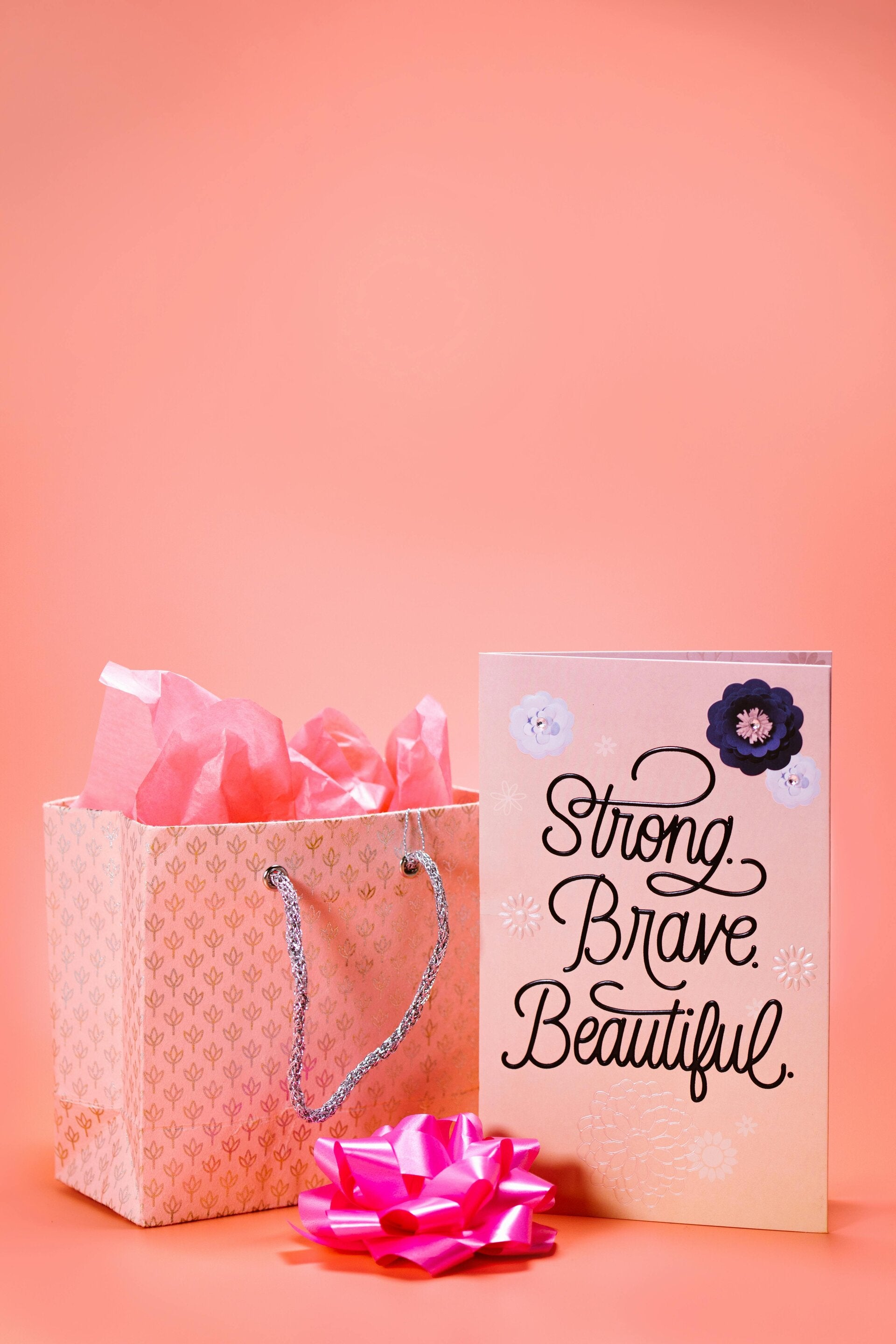 Servicio de elección de bolsa de regalo personalizada.