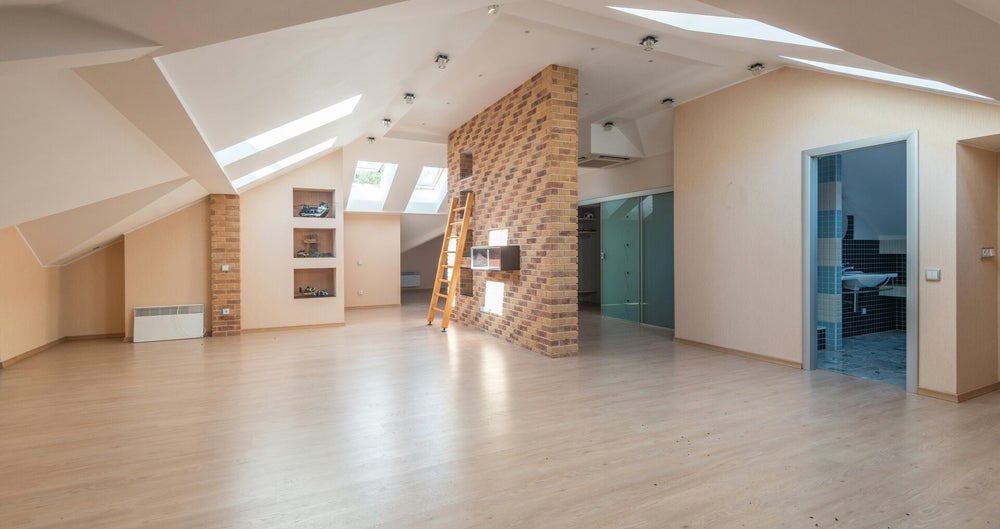 Finished loft conversion