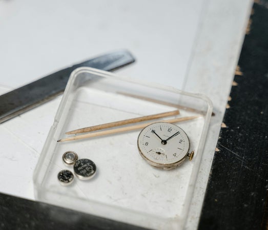 Batteriskift på quartz ure