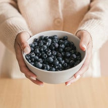 gezonde fruit blauwe bessen