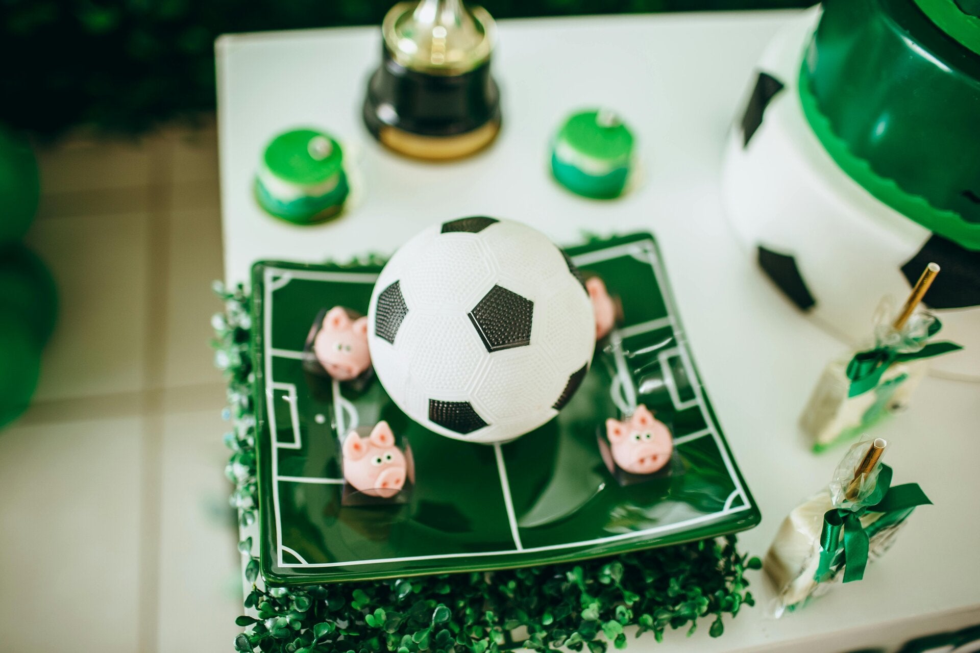 Voetbal versiering verjaardag