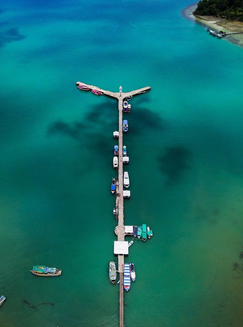 Ponton de Bang Bao à Koh Chang