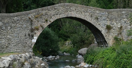 Pont de pierre dans l'Hérault