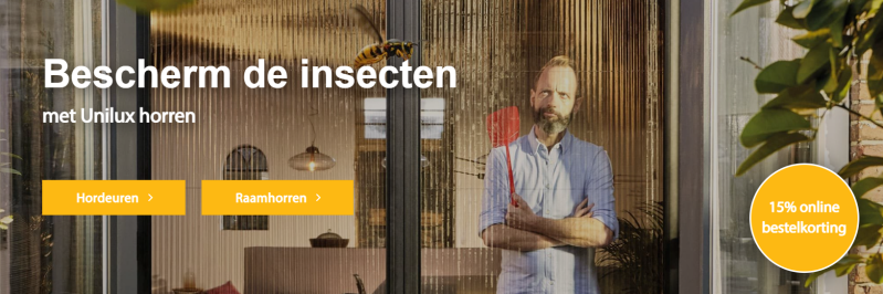 Horren webshop Unilux Bugsout helmond