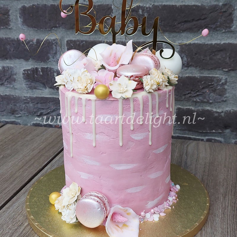 Babyshower taart Oh Baby jan 2023