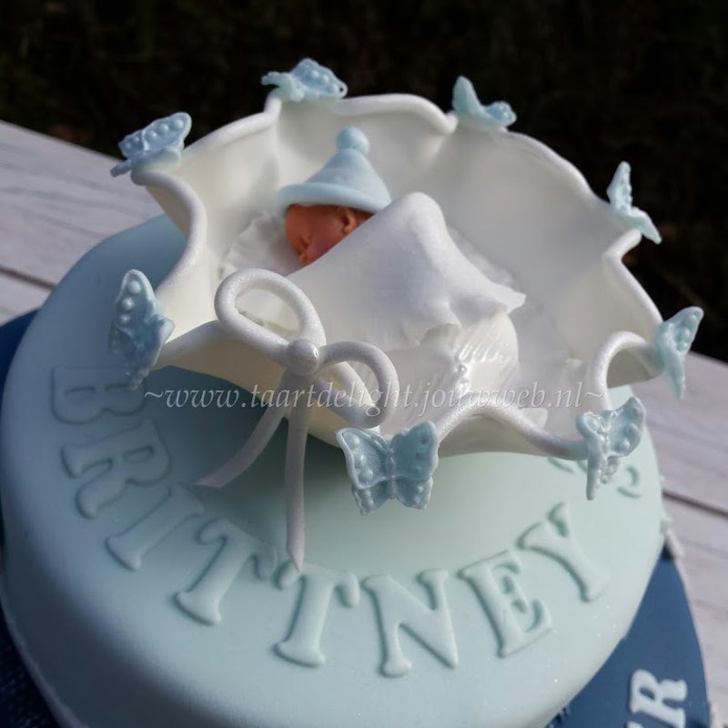 Babyshowertaart mrt 2016 detail