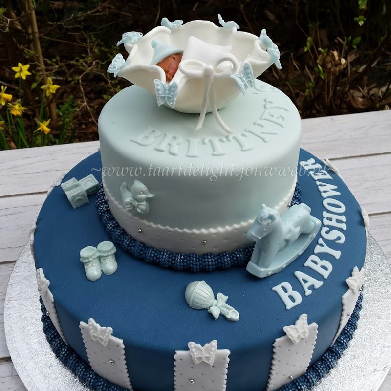 Babyshowertaart mrt 2016