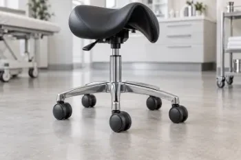Zadelkruk met Gross stabil wielen voor extra rolcomfort en draagvermogen