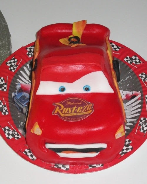 773- Cars Bliksem mc Queen Taartje.JPG