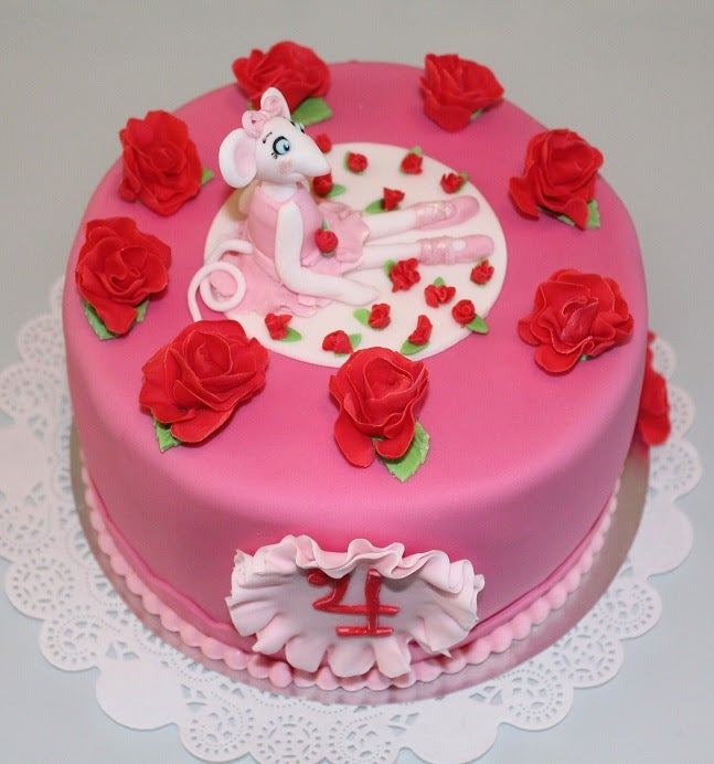 974- Angelina Ballerina taart.JPG