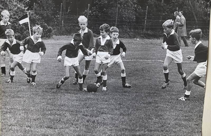 Krantenfoto 1967. Quick - WK. O.a. Cor van der Made, Eric Schoustra, Marco van Leeuwen.