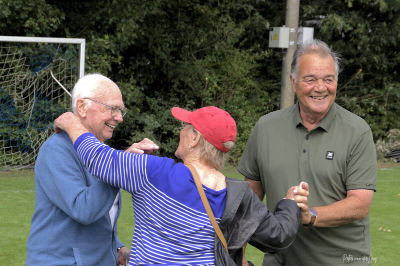 Henk Christiaanse, Dini van Santen, Emiel Gans.