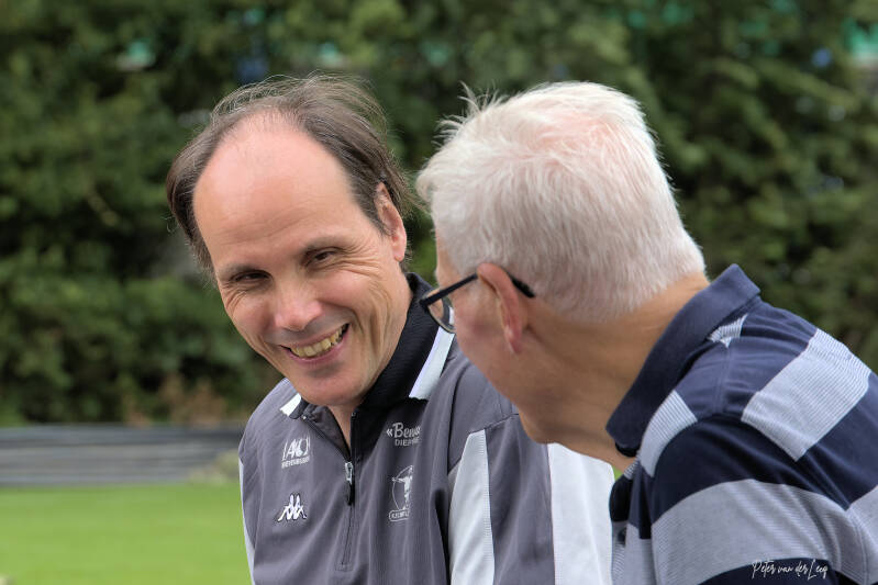 Raymond en Rinus Wabeke.