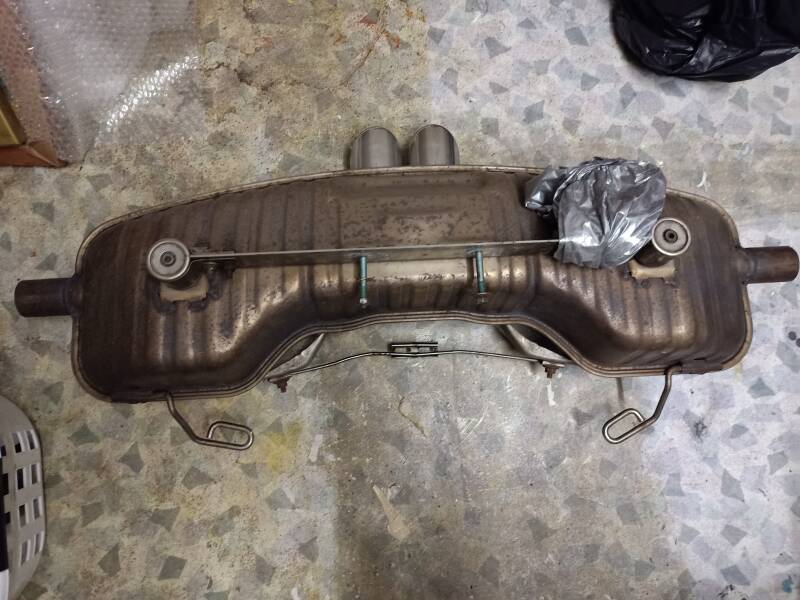 Exhaust Porsche Boxster 986 3.2S