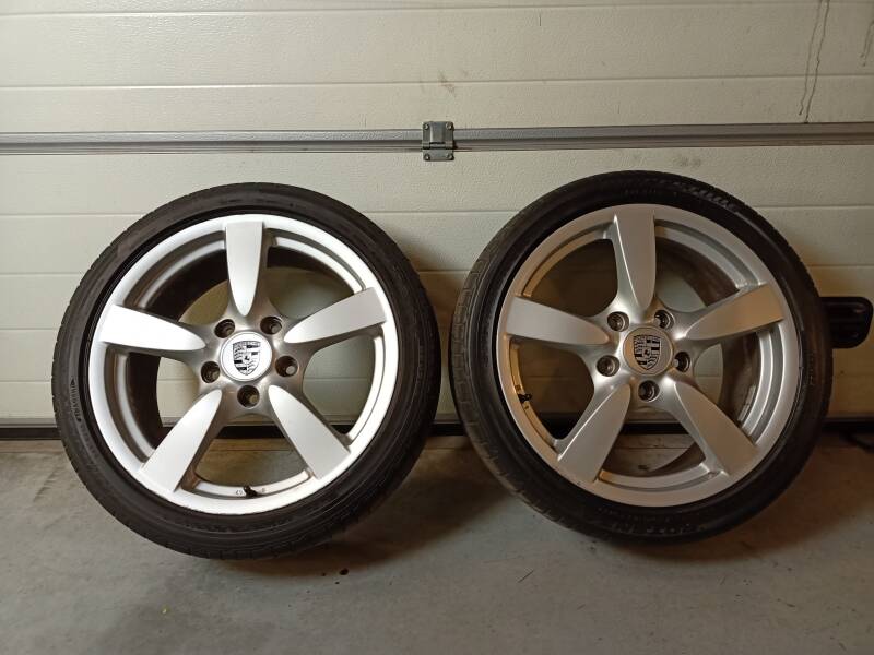 Porsche Boxster velgen met banden Dalfsen 986/987