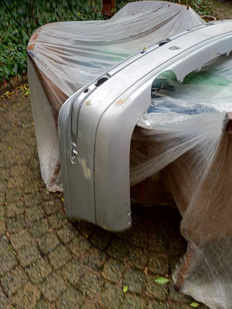 Complete bumper w203 behind