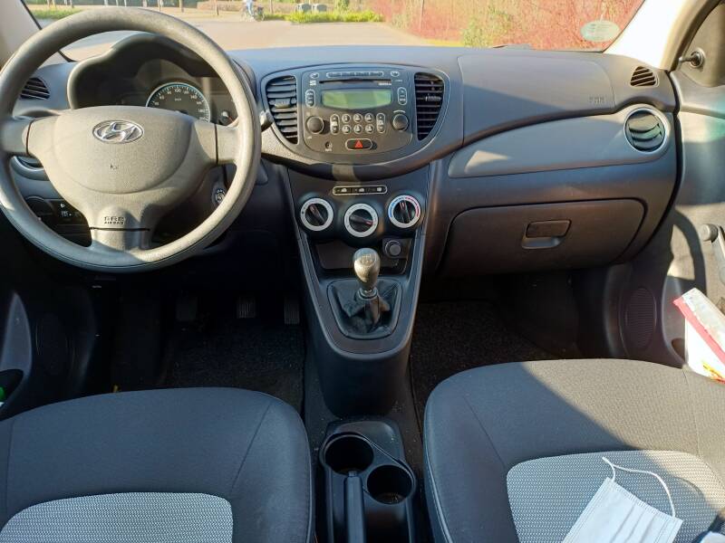 Hyundai i10 2010 64 dkm interieur links achter