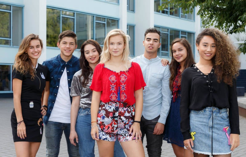 Vincent Visser als Jesse Maesen in Brugklas