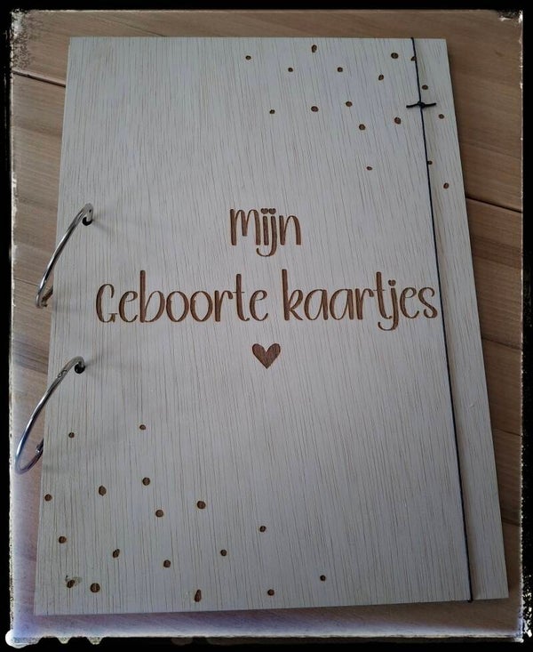 Bewaarbundel geboorte kaartjes