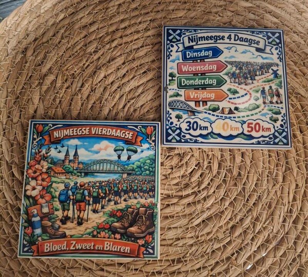 Tegeltje nijmeegse 4 daagse