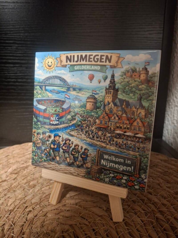Tegeltje Welkom in Nijmegen