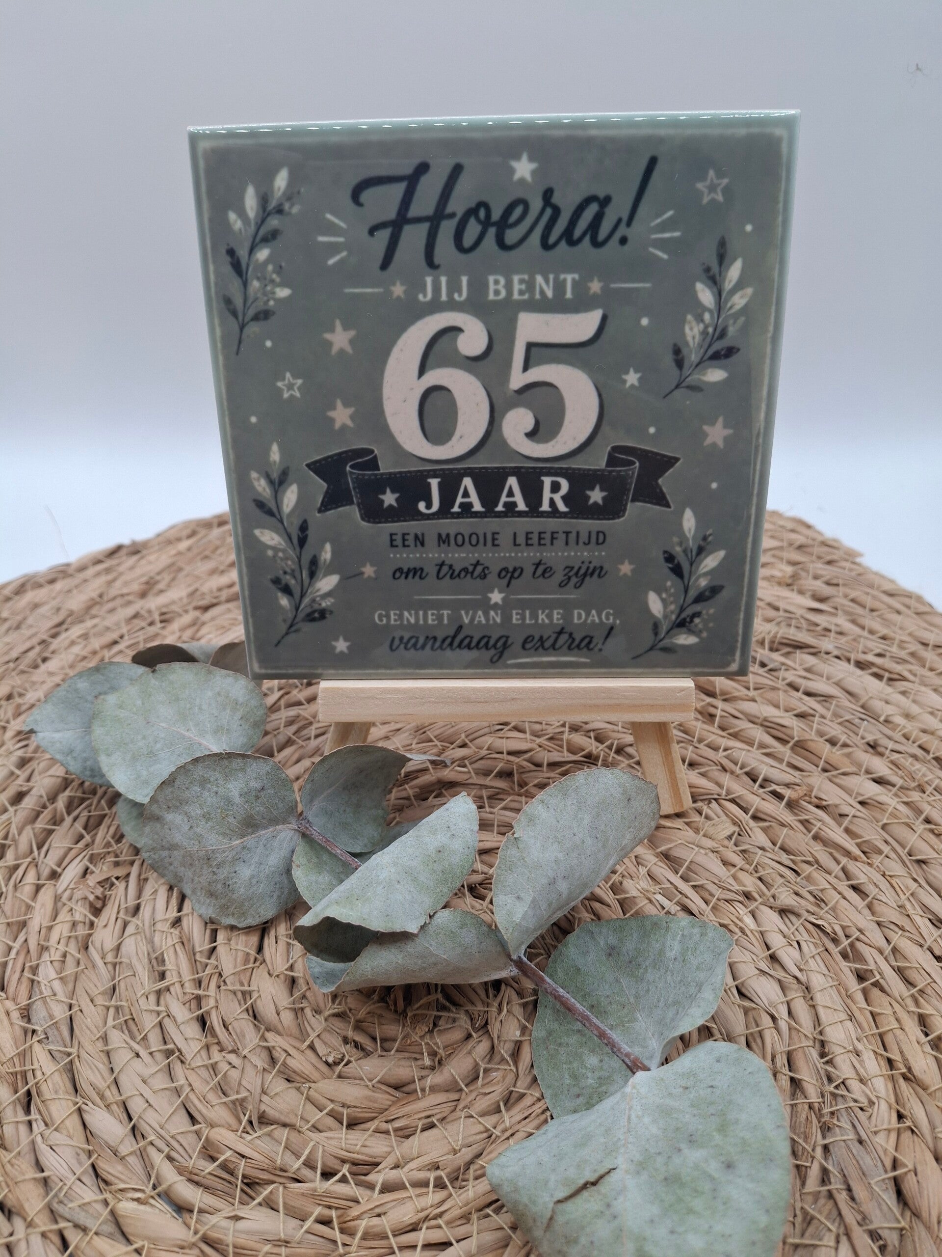 Tegeltje 65 groen