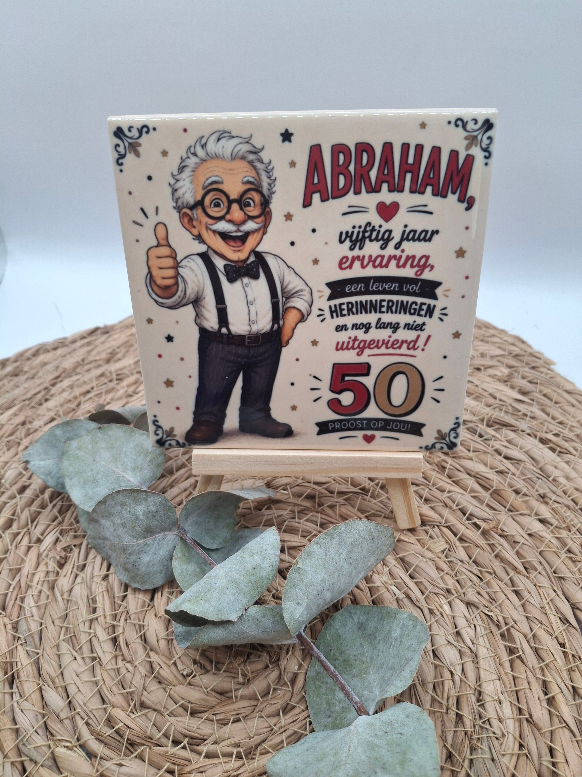 Tegeltje Abraham 50 jaar ervaring