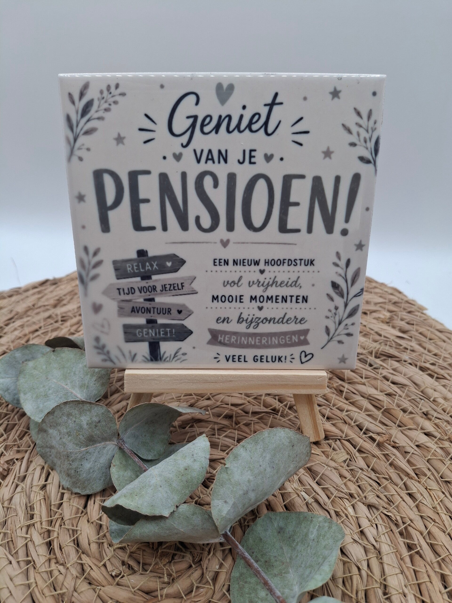 Tegeltje pensioen