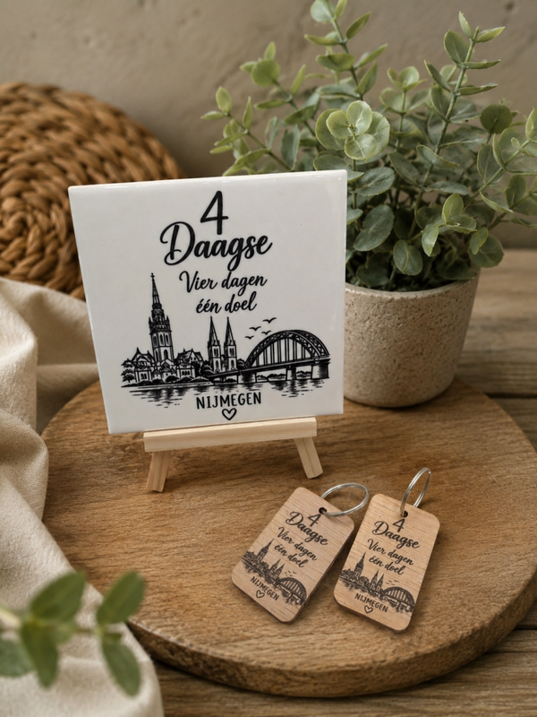 4 daagse sleutelhanger skyline
