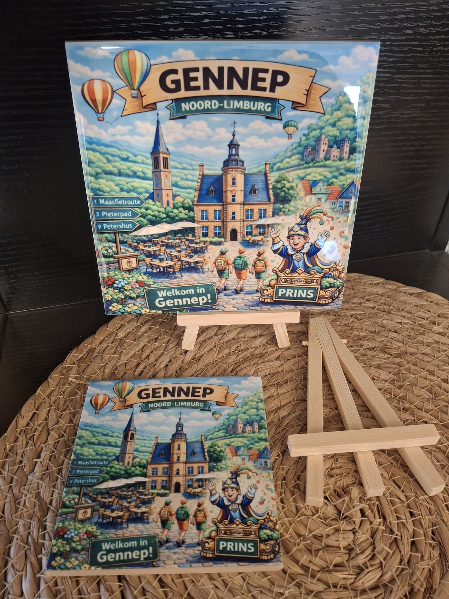 Tegel welkom in Gennep