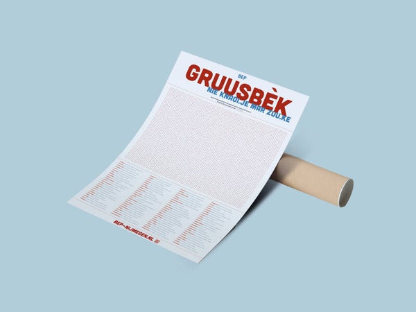 Groesbeekse xl woordzoeker