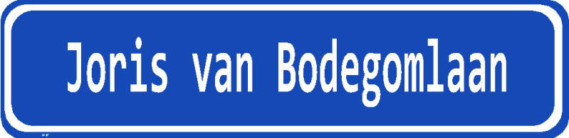 Joris van Bodegomlaan