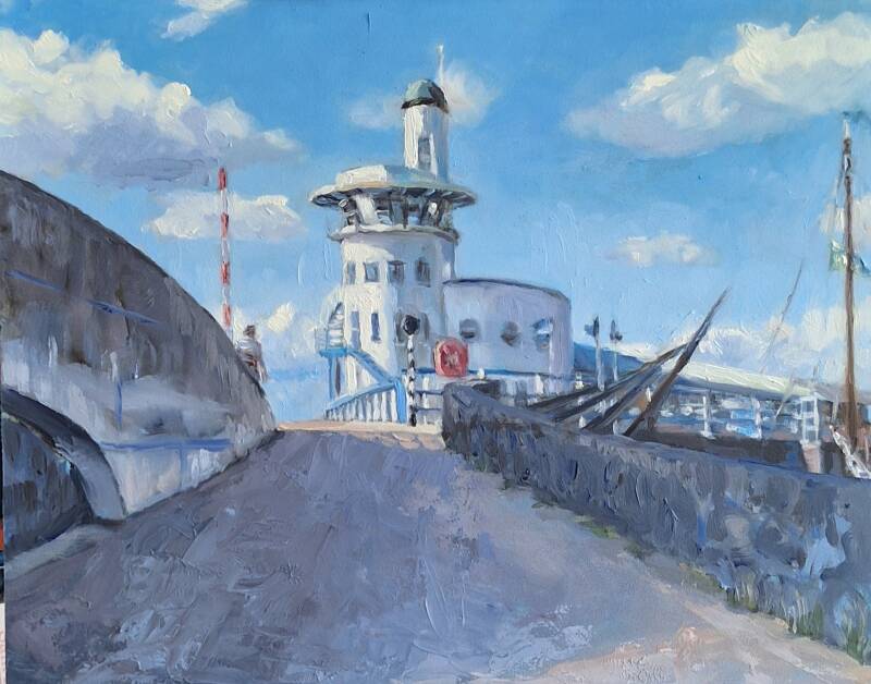24 x 30 cm | olieverf op doek | 2024