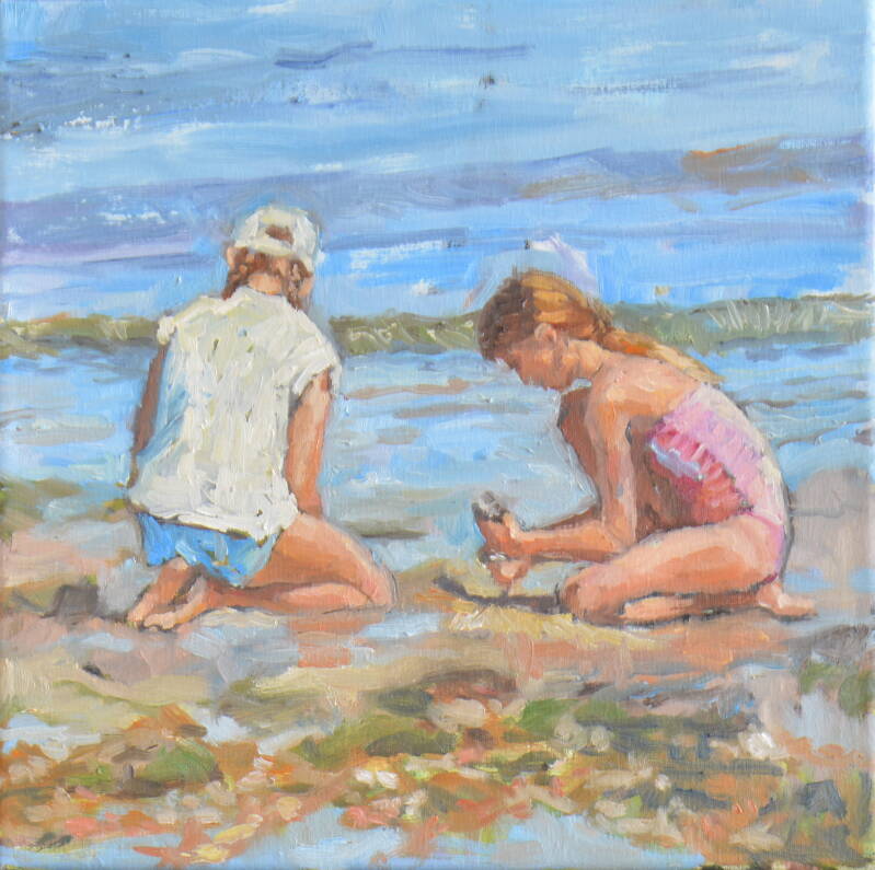 Stranddag 4 | 30 x30 cm | olieverf op doek | 2021DSC_0382-2.jpg