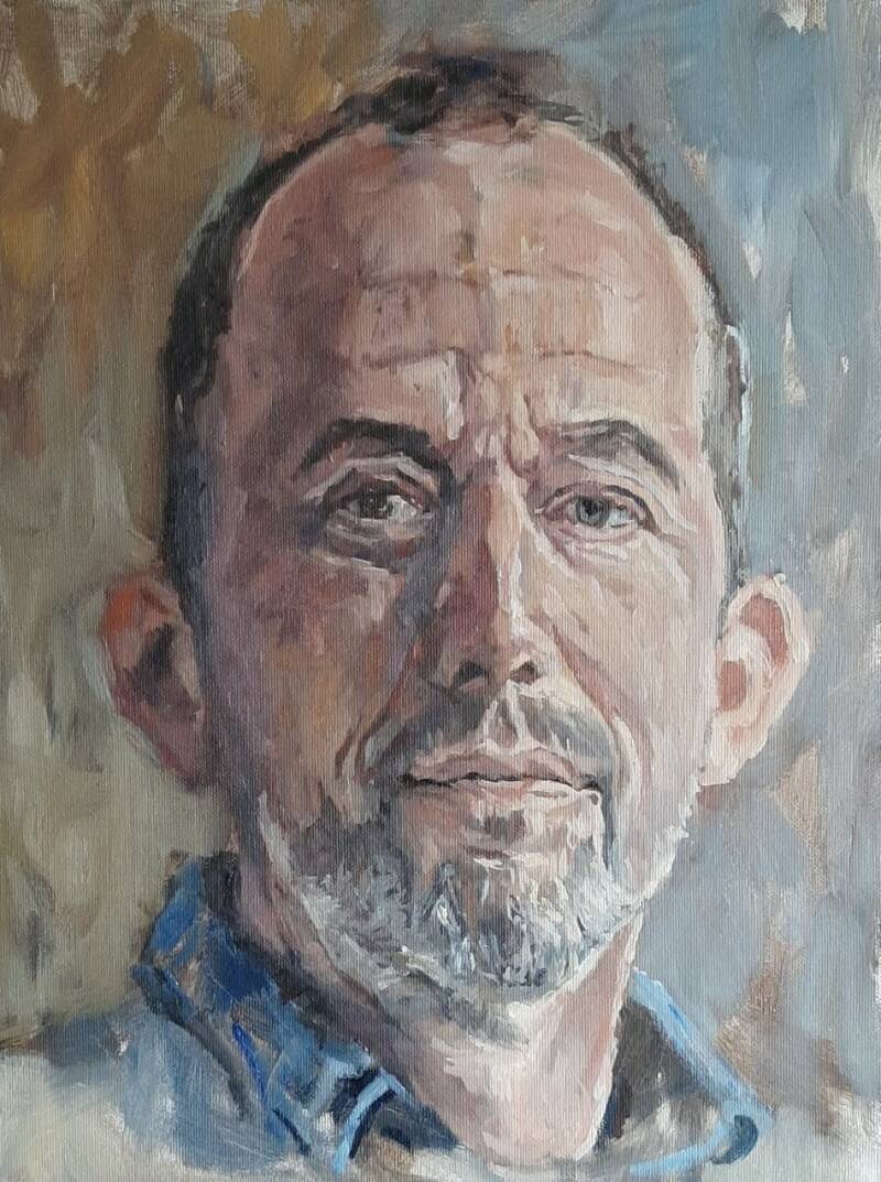 Kees | 30 x 40 cm | olieverf op doek | 2020